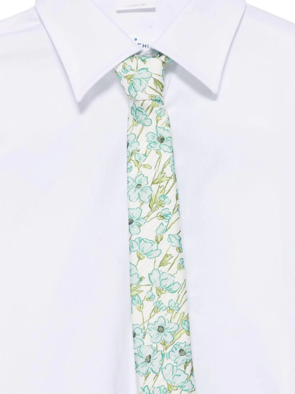 Completo tre pezzi comfort per bambino Colorichiari verde con motivo a righe - Image 3