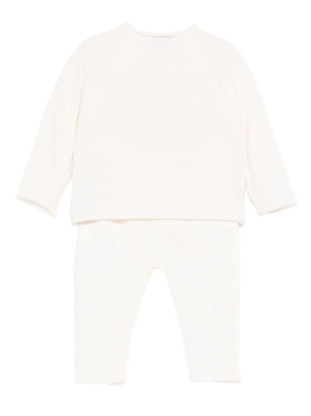 Completo t-shirt e pantaloni per neonati Il Gufo bianco con motivo gufo - Image 4