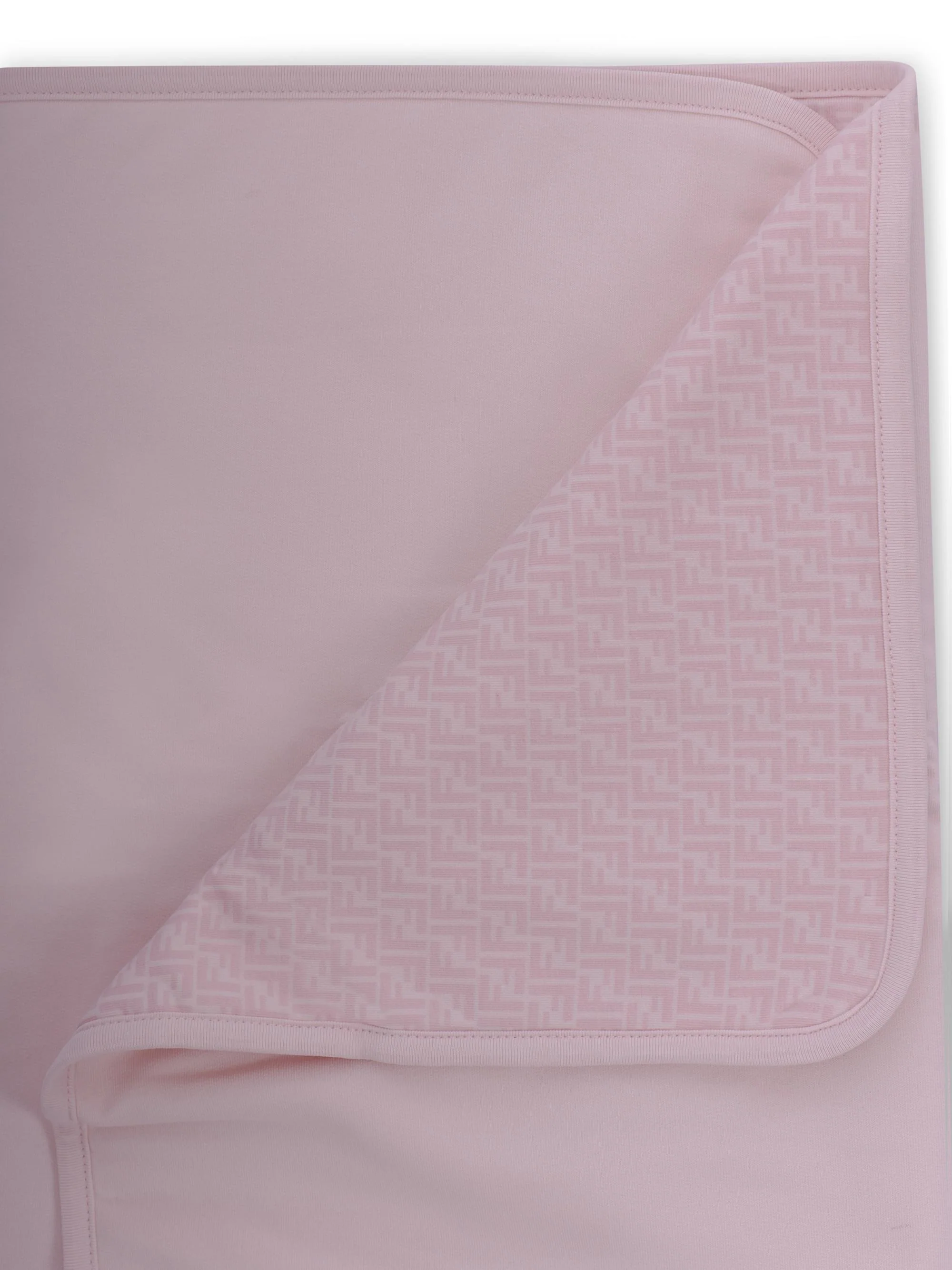Copertina per neonata Fendi Kids rosa con stampa cavallino Fendi - Image 3