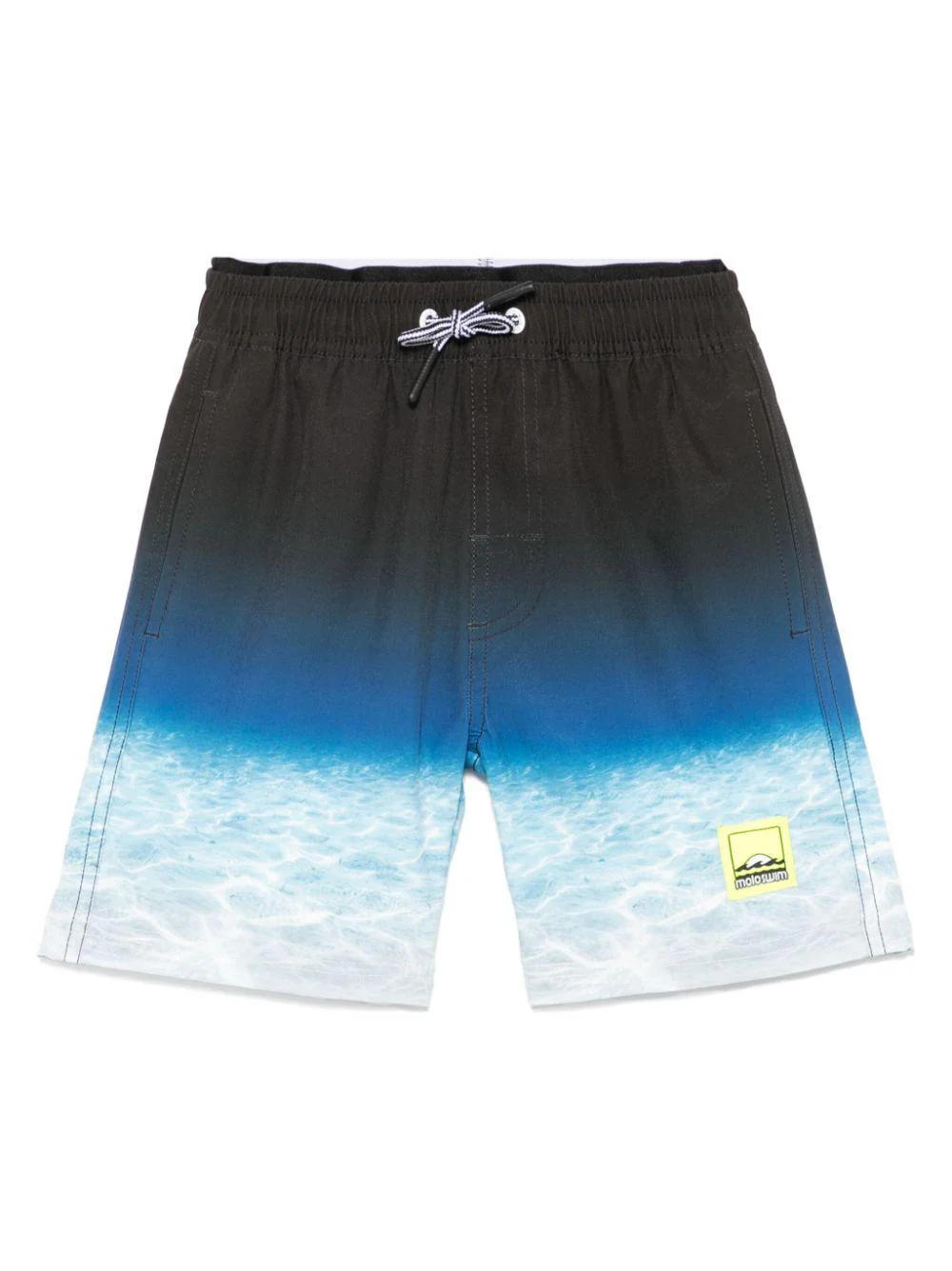 Costume da bagno per bambino Molo blu con effetto sfumato