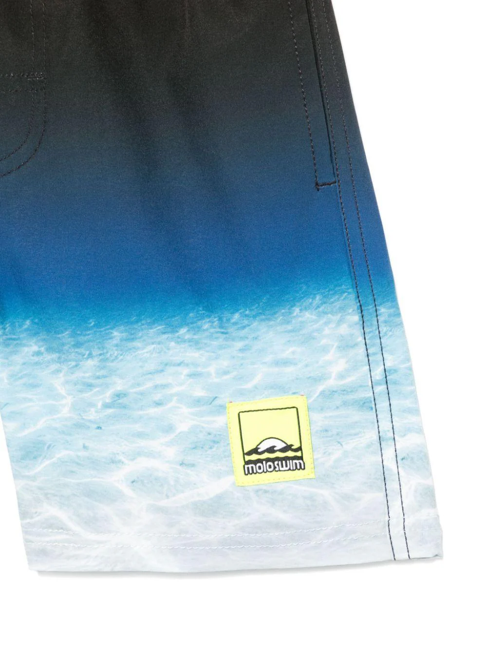 Costume da bagno per bambino Molo blu con effetto sfumato - Image 2