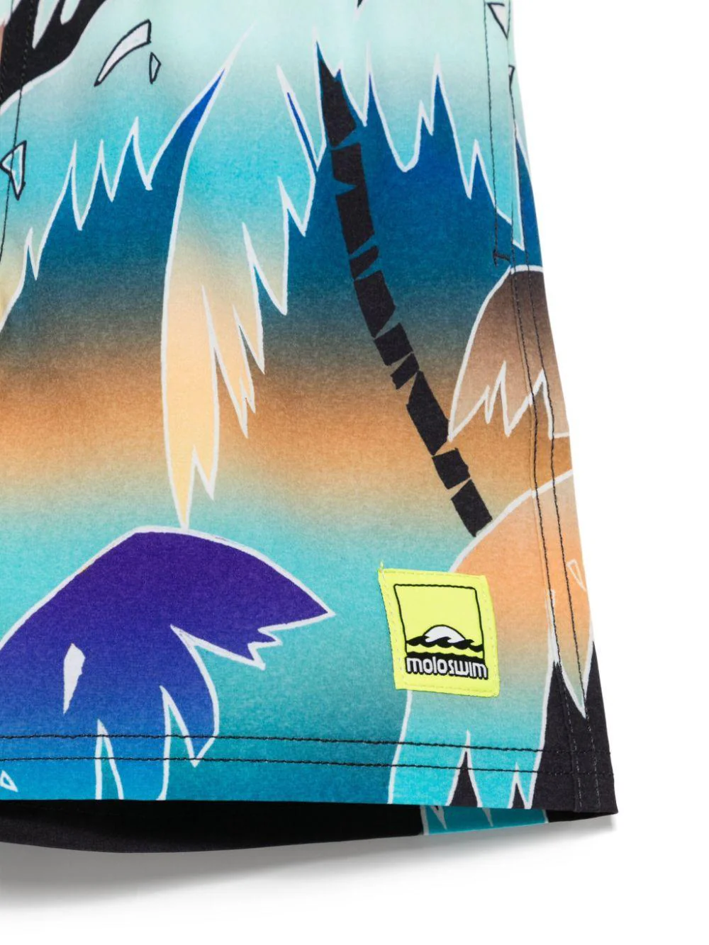 Costume da bagno per bambino Molo blu con stampa grafica all-over - Image 2