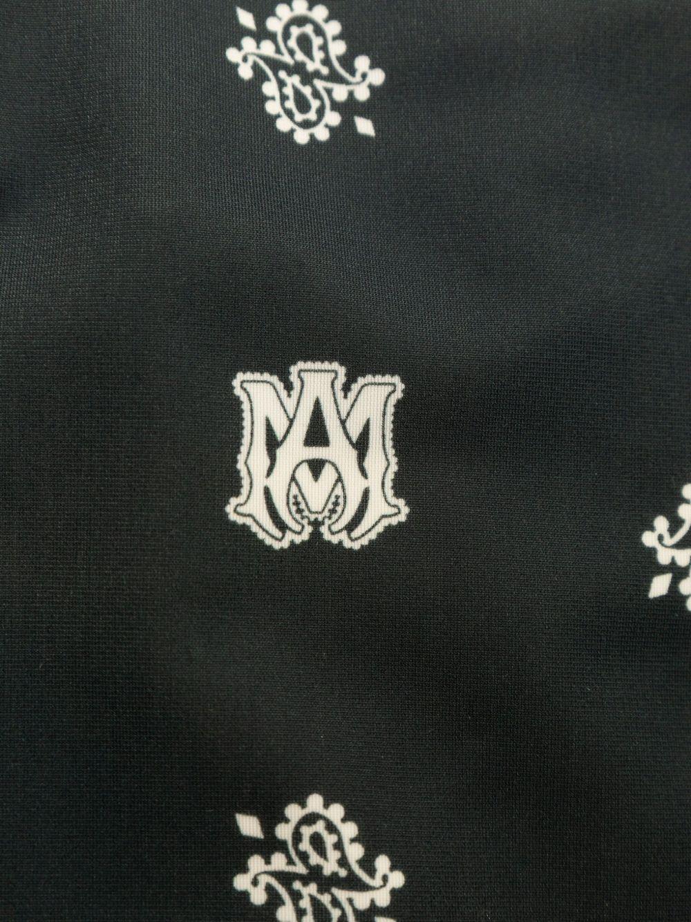 Costume intero per bambina Amiri Kids verde con stampa Paisley - Image 3