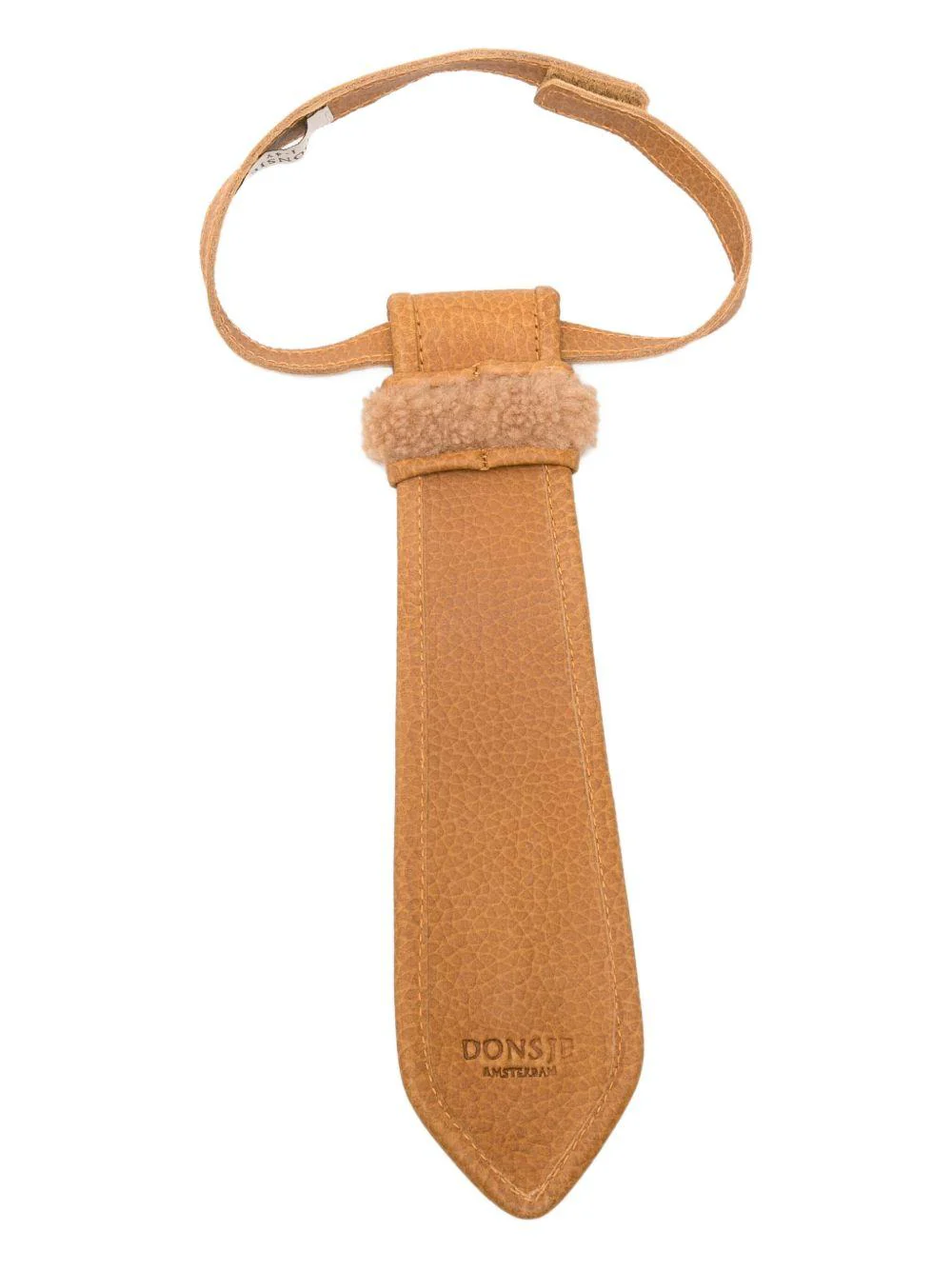 Cravatta per bambino Dosje marrone con decorazione a forma di biscotto pan di zenzero - Image 3