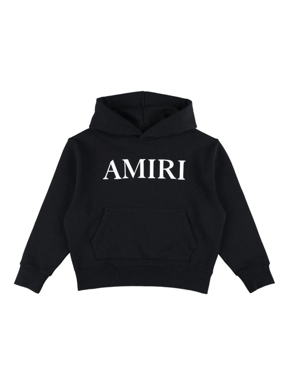 Felpa con cappuccio per bambino Amiri Kids nero con logo