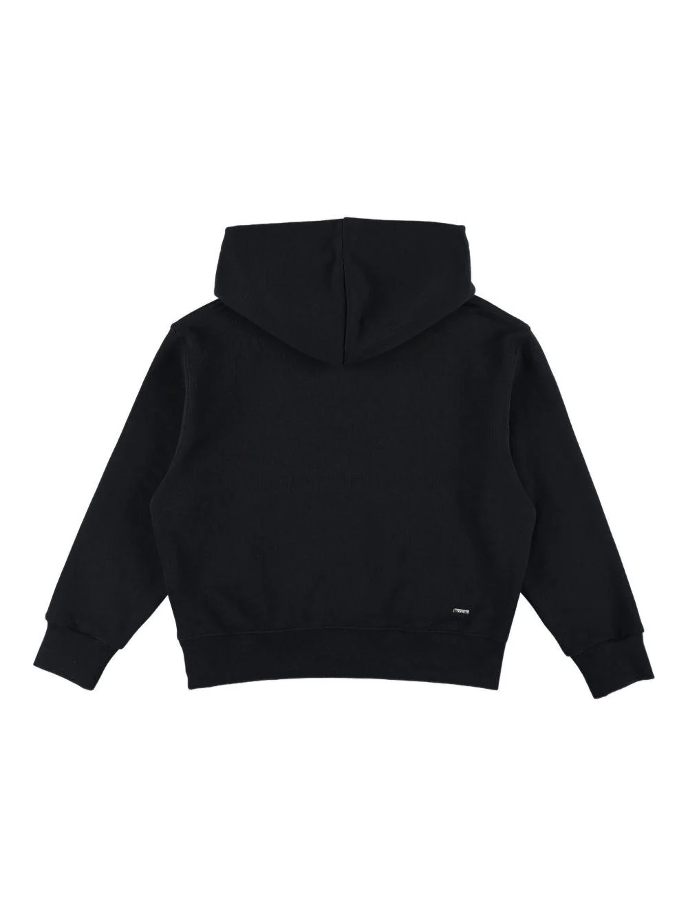 Felpa con cappuccio per bambino Amiri Kids nero con logo - Image 2