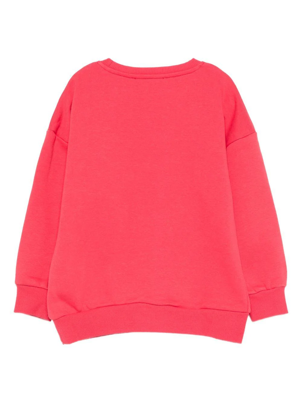 Felpa per bambina Konges Slojd rossa con paillettes e maniche lunghe - Image 3