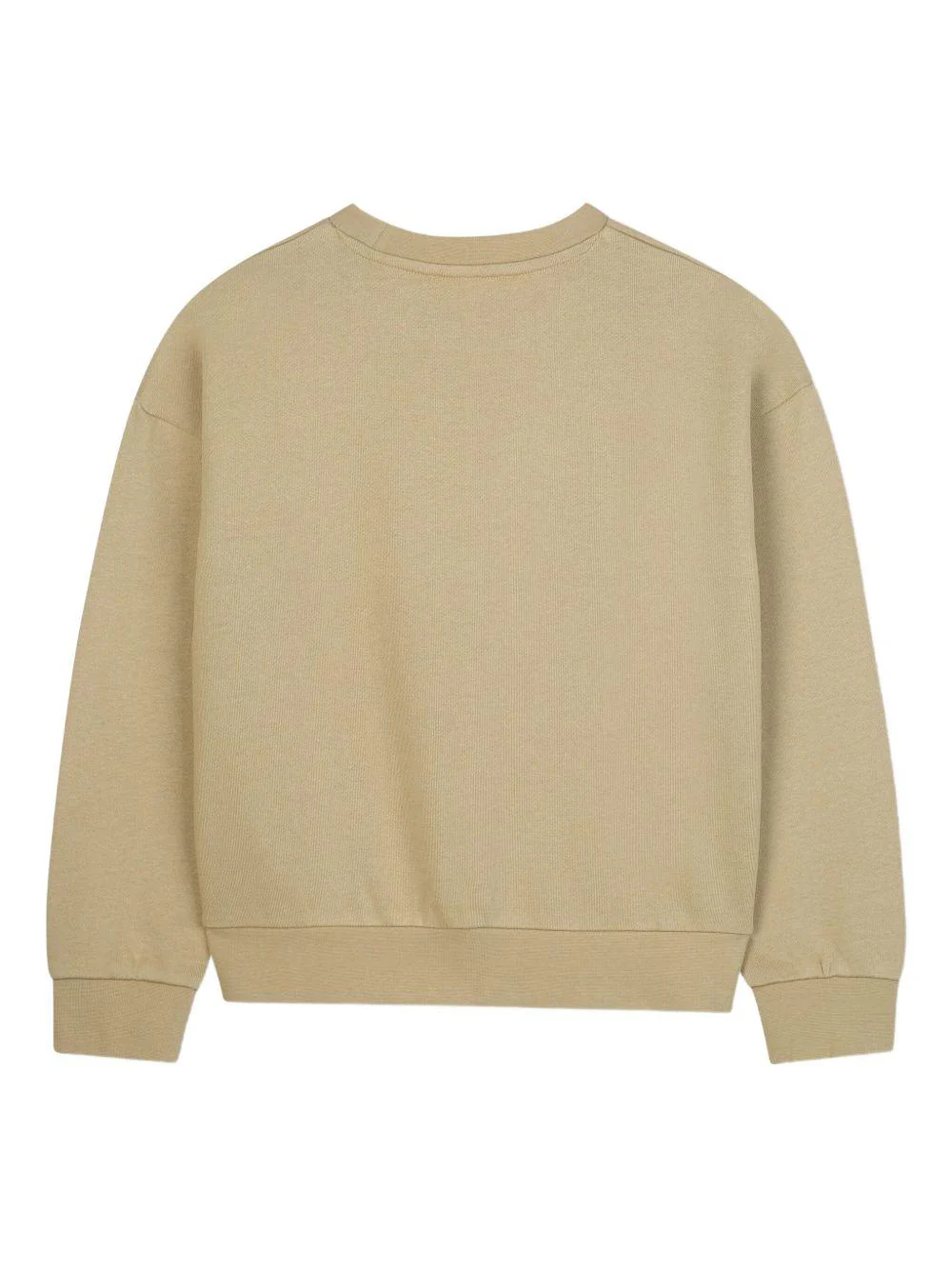 Felpa per bambina Michael Kors Kids beige con stampa logo - Image 2