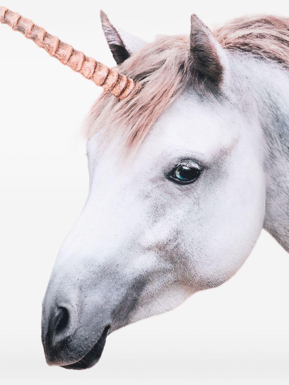 Felpa per bambina Molo rosa con stampa unicorno - Image 2