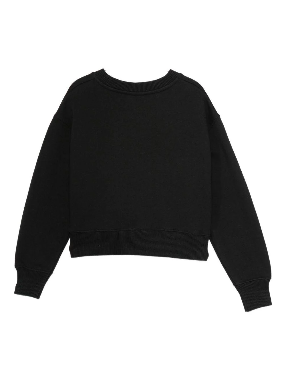 Felpa per bambina Off-White Kids nero con logo sul davanti - Image 2