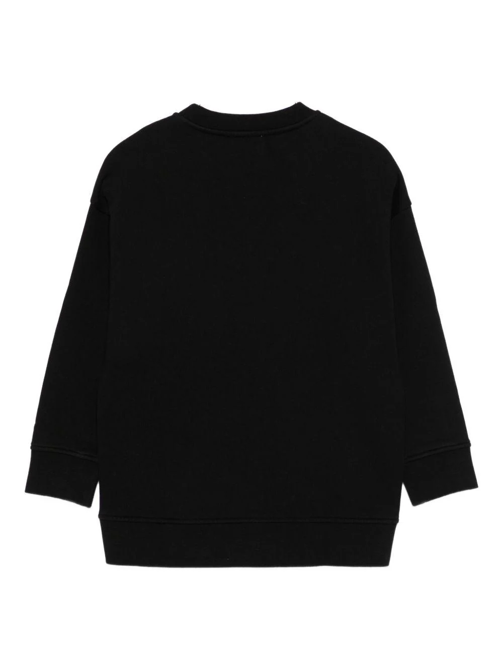 Felpa per bambina Stella McCartney Kids nero con zip laterali - Image 3