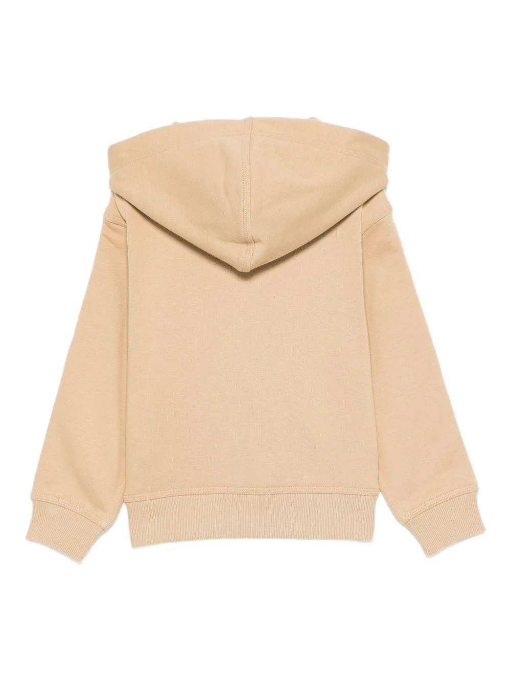 Felpa per bambini Burberry Kids beige con scollo con cappuccio - Image 3