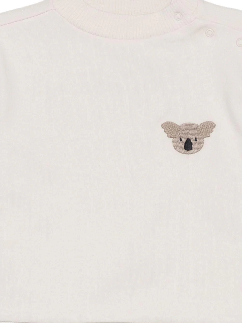 Felpa per bambini Donsje bianco con ricamo koala - Image 3