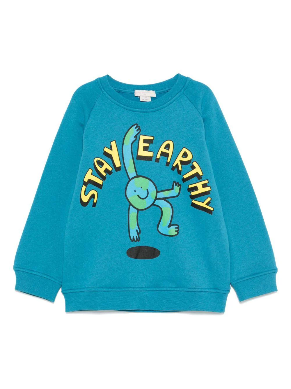 Felpa per bambini Stella McCartney Kids blu con stampa grafica