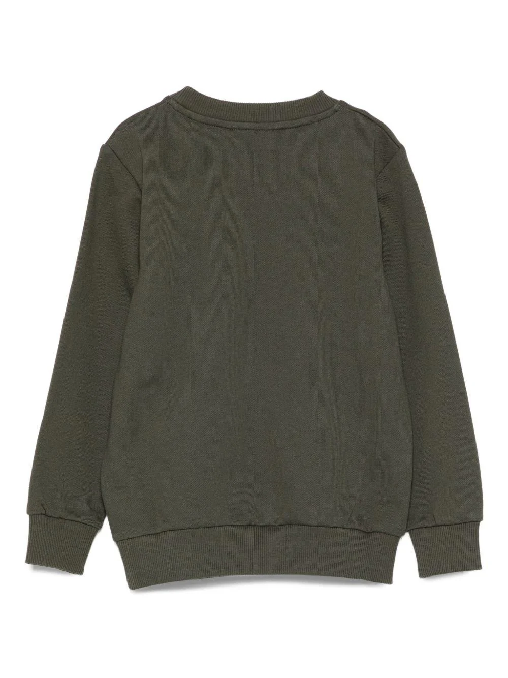 Felpa per bambino Balmain Kids verde con logo ricamato - Image 3