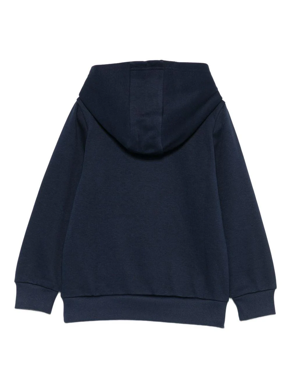Felpa per bambino Boss Kids blu con logo sul davanti - Image 2
