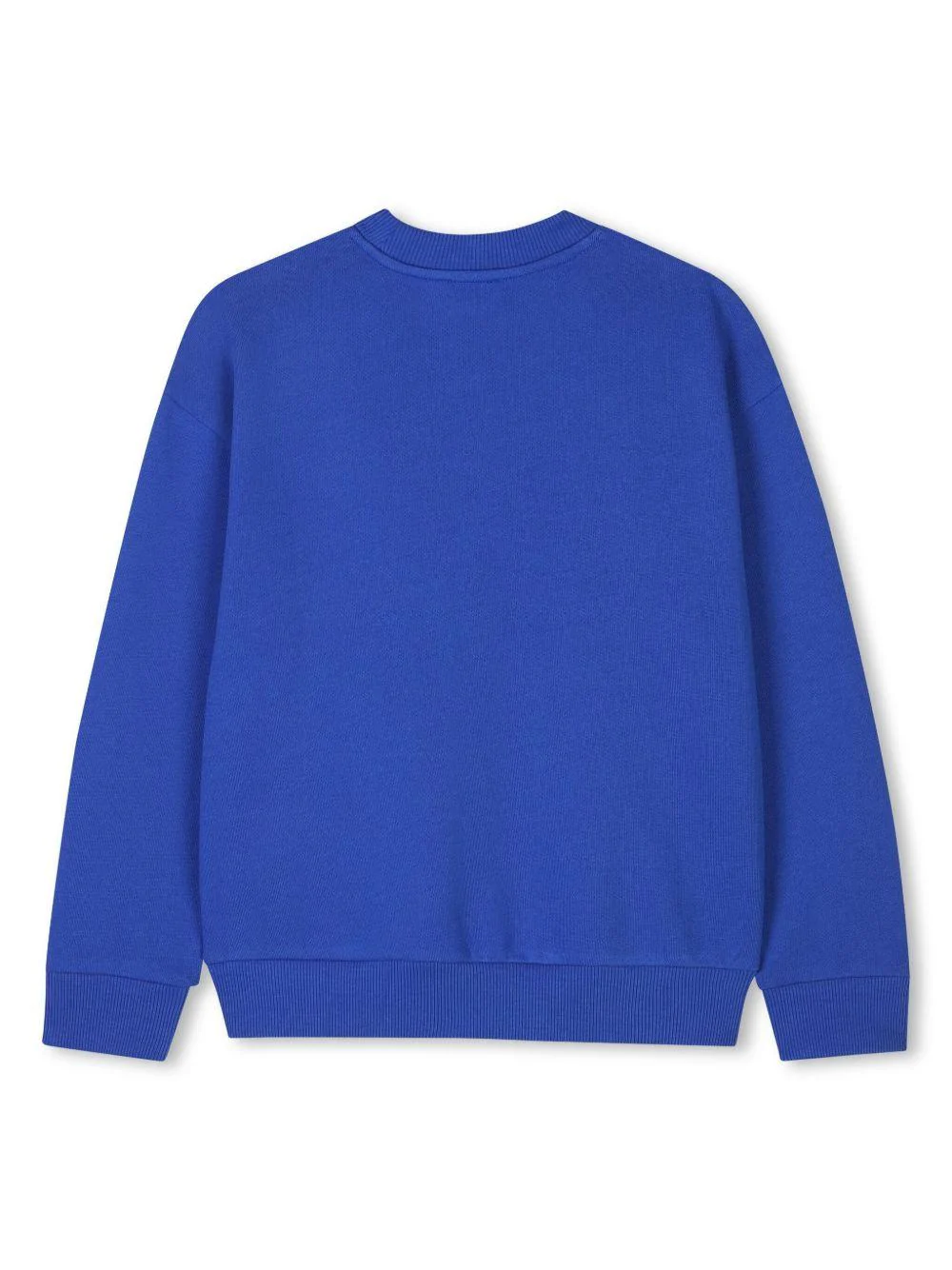 Felpa per bambino Kenzo Kids blu con stampa con logo sul petto - Image 2