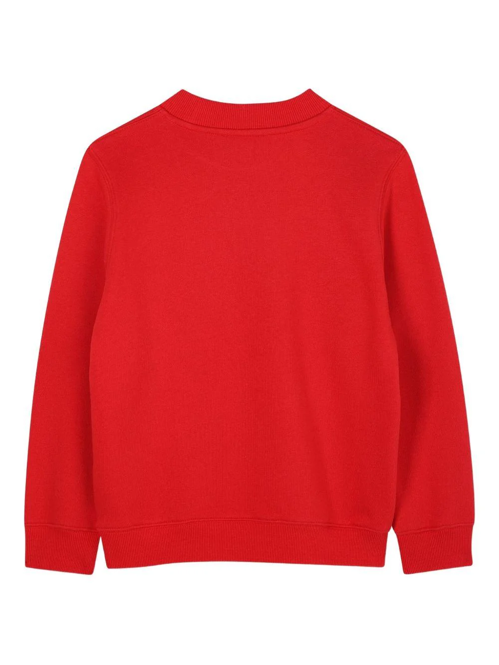 Felpa per bambino Kenzo Kids rossa con stampa con logo frontale - Image 2