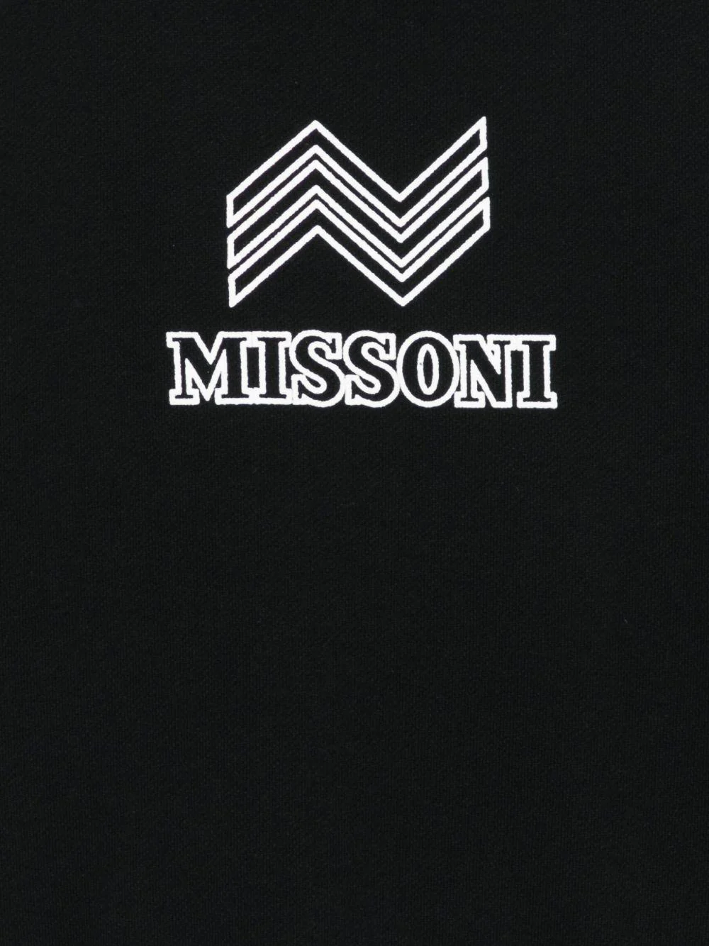 Felpa per bambino Missoni Kids nero con logo ricamato - Image 3