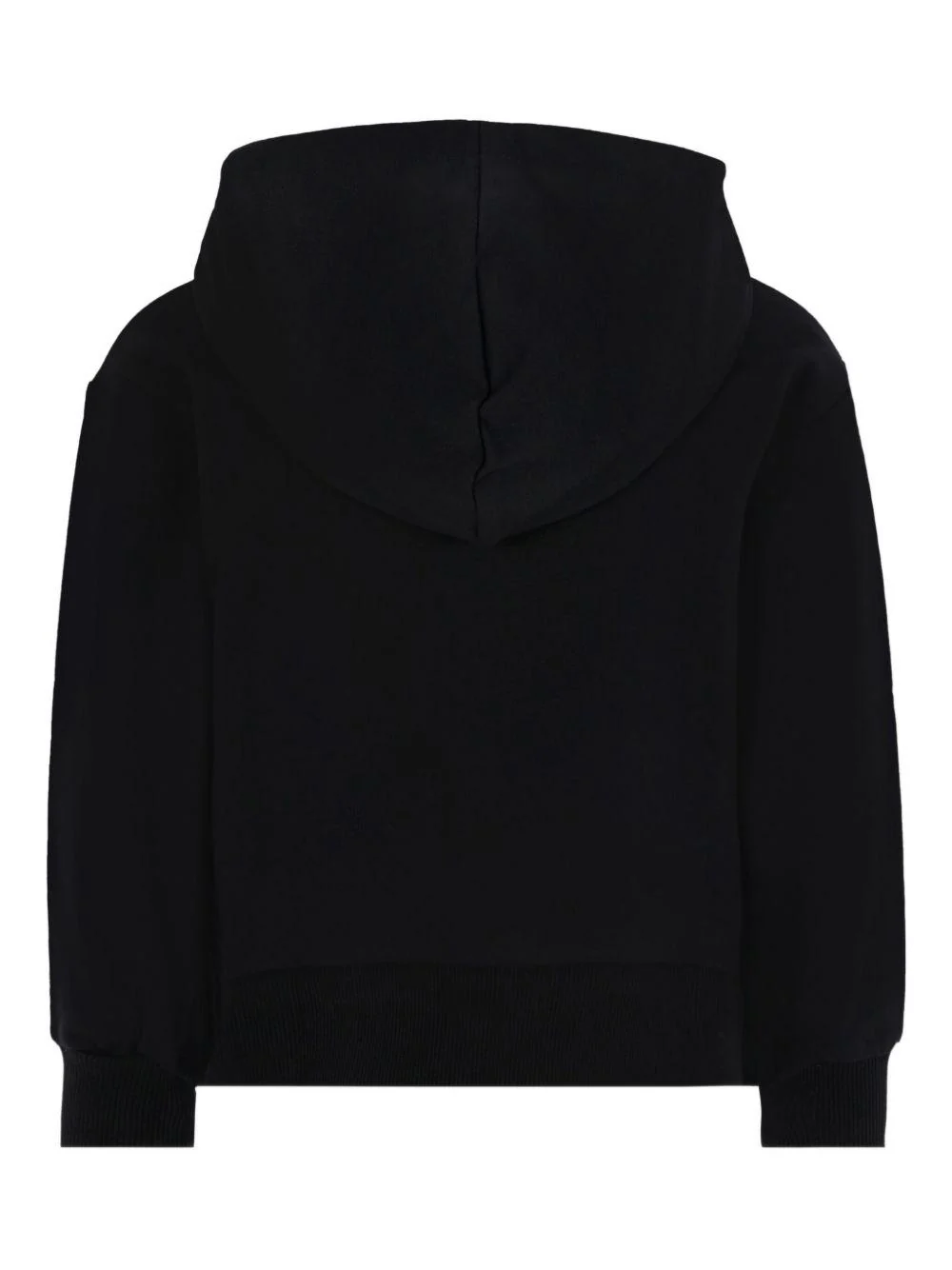 Felpa per bambino Moschino Kids nero con stampa Teddy Bear - Image 2
