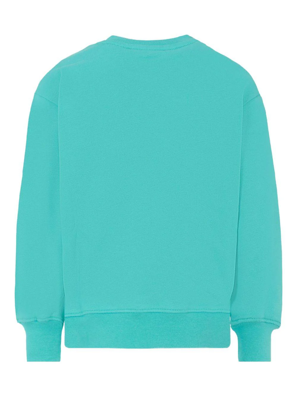 Felpa per bambino MSGM Kids azzurro con logo sul davanti - Image 3