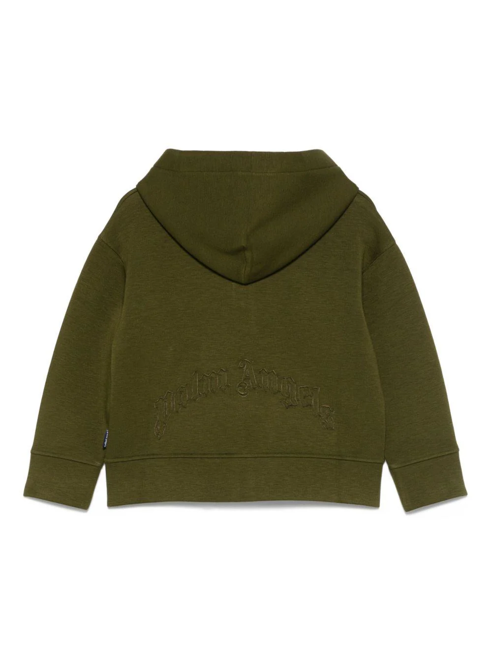 Felpa per bambino Palm Angels Kids verde con cappuccio - Image 3