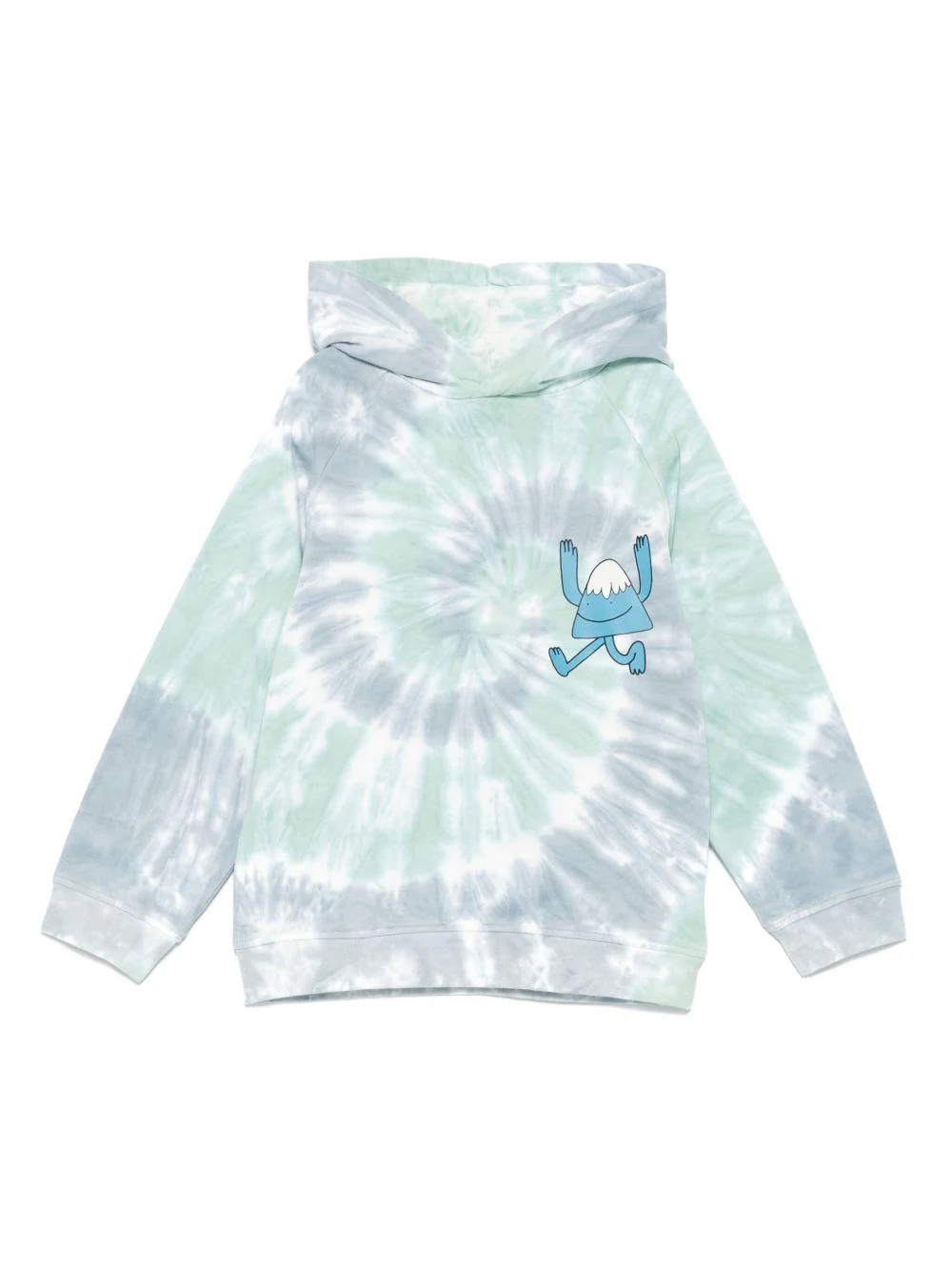 Felpa per bambino Stella McCartney Kids azzurro con stampa psichedelica