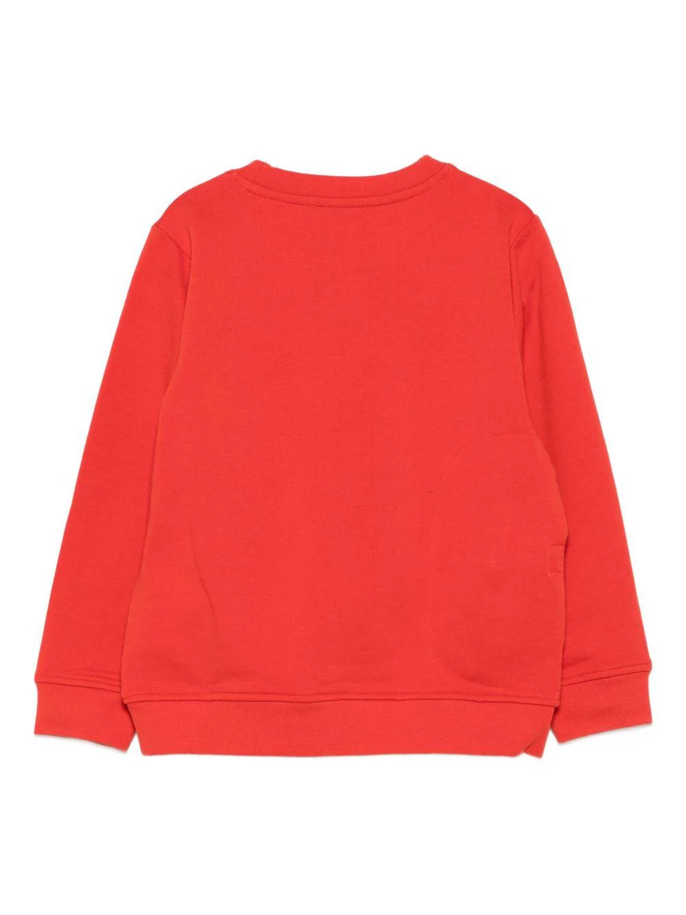 Felpa per bambino Stella McCartney Kids rossa con stampa di Babbo Natale - Image 3