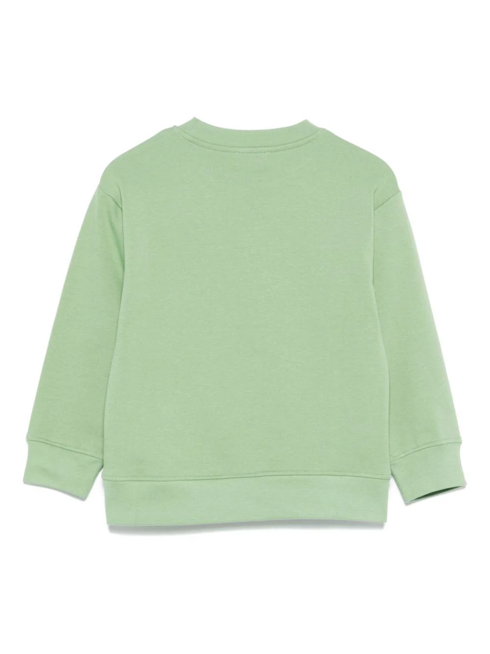 Felpa per bambino Stella McCartney Kids verde con stampa grafica - Image 3