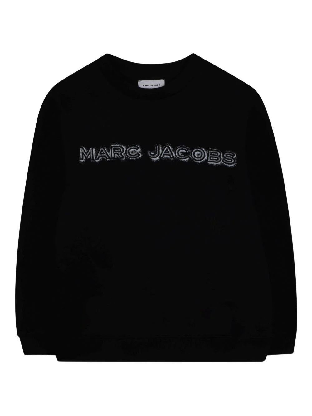 Felpa per bambino The Marc Jacobs Kids nero con stampa logo