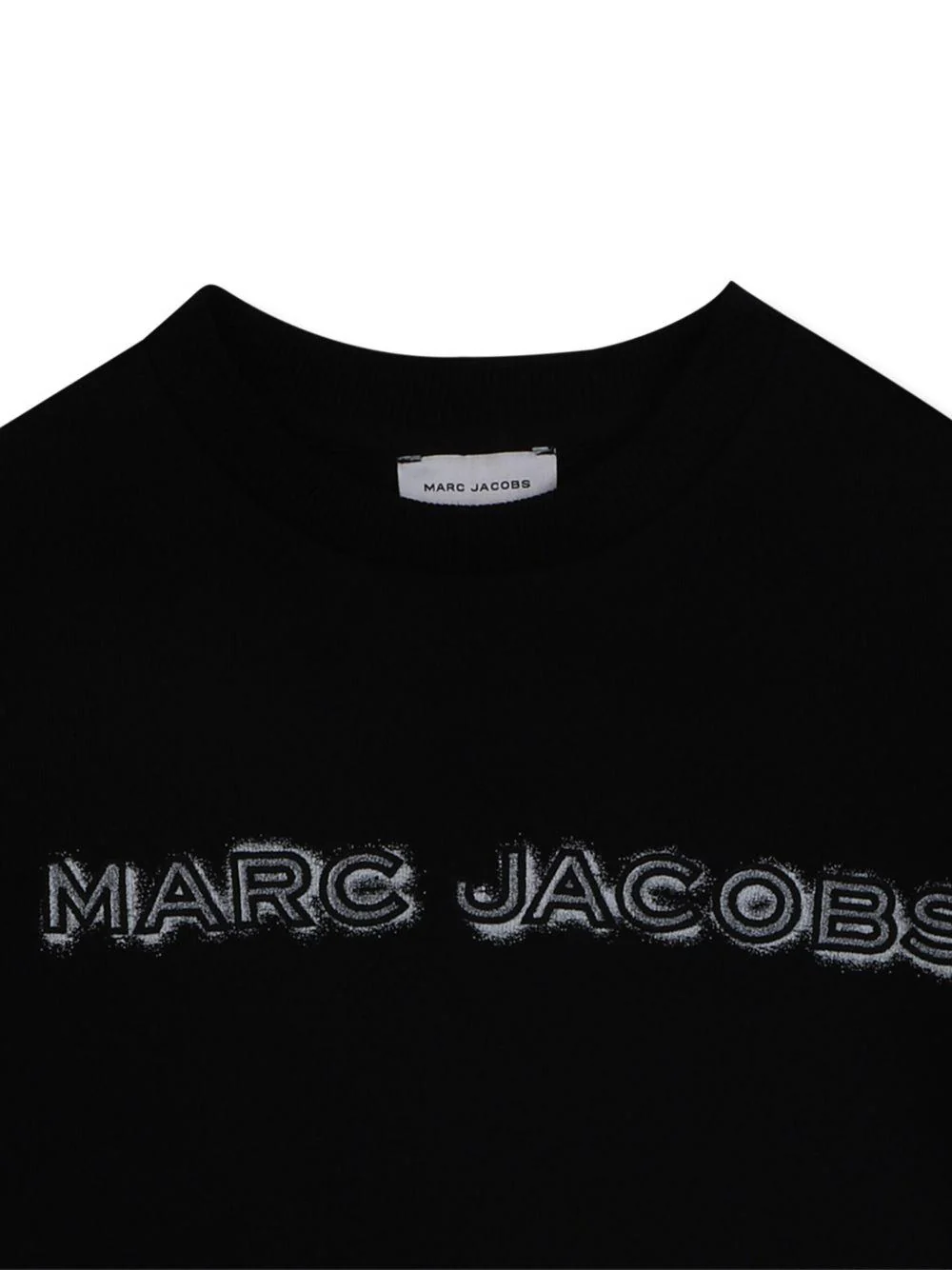 Felpa per bambino The Marc Jacobs Kids nero con stampa logo - Image 2