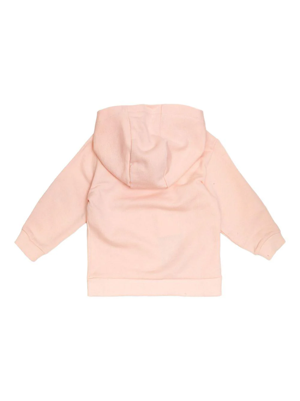 Felpa per neonata Fendi Kids rosa con logo ricamato - Image 2