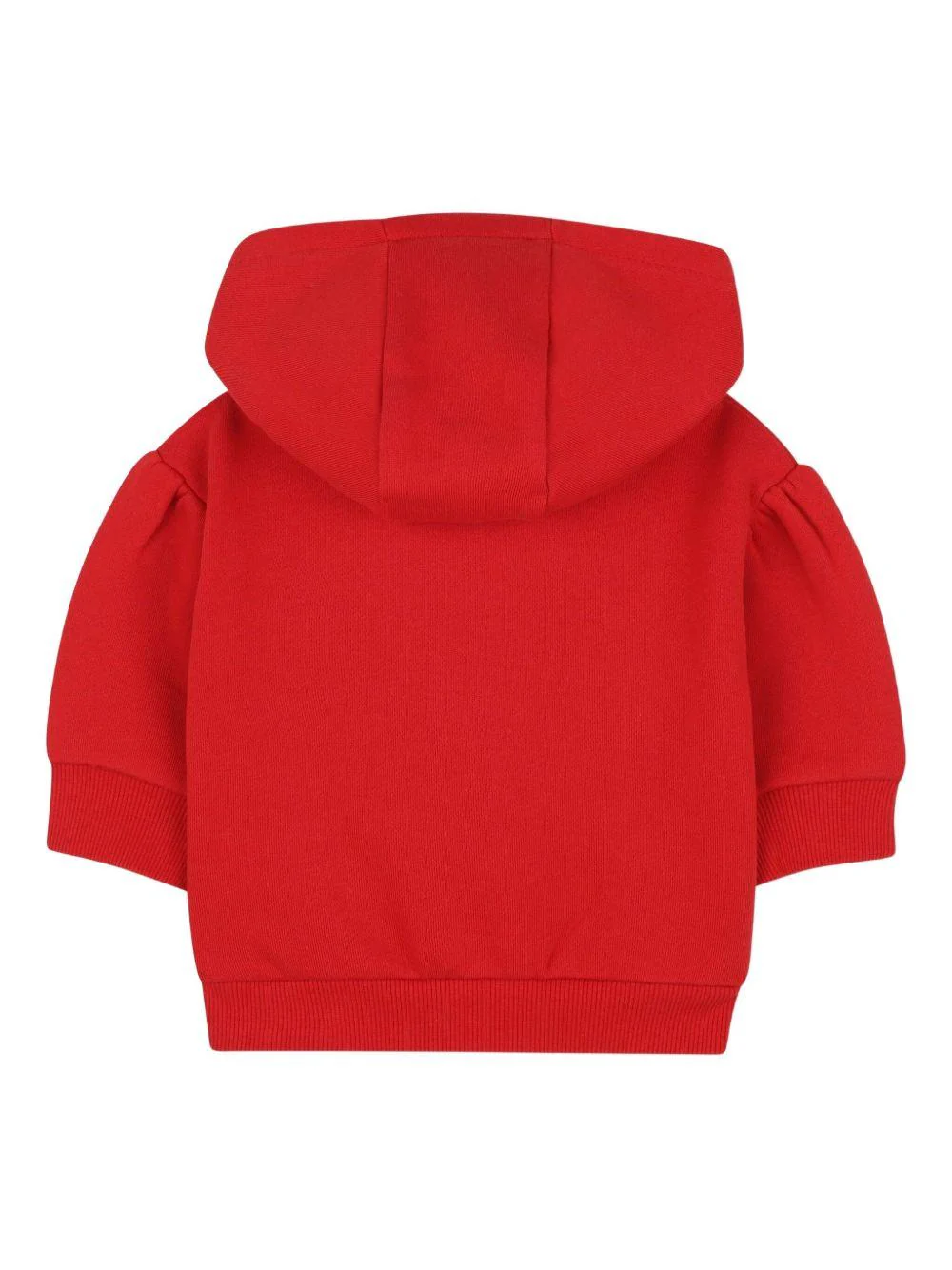 Felpa per neonata Kenzo Kids rossa con stampa con logo - Image 3