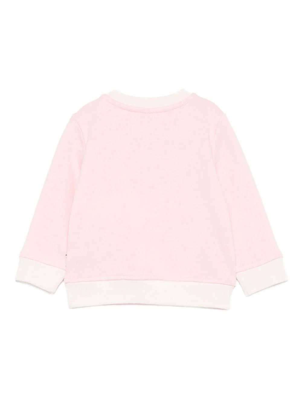 Felpa per neonata Stella McCartney Kids rosa con stampa di uccelli - Image 3