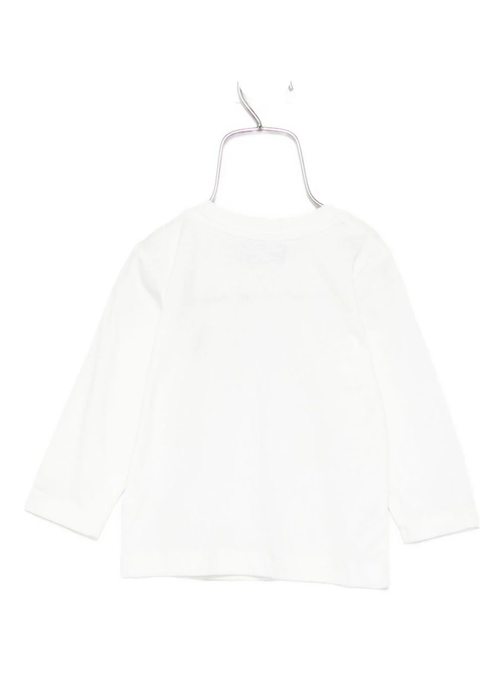 Felpa per neonati Moschino Kids bianco con stampa Teddy - Image 3