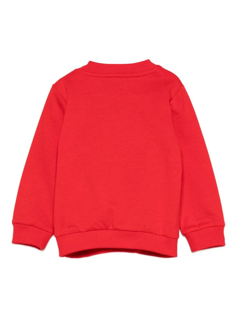 Felpa per neonati Moschino Kids rosso con logo Teddy Bear - Image 3