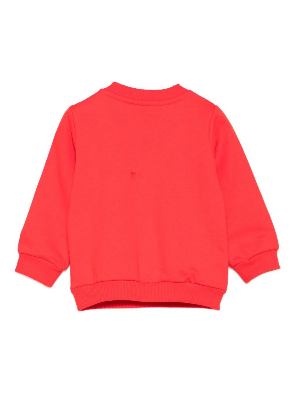Felpa per neonati Moschino Kids rosso con logo Teddy Bear - Image 3