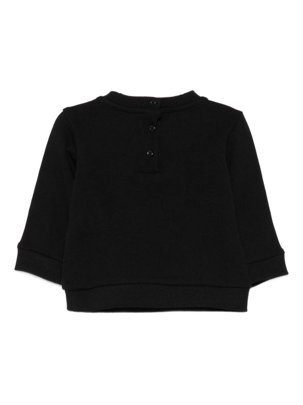 Felpa per neonato Balmain Kids nero con testa di leone - Image 3