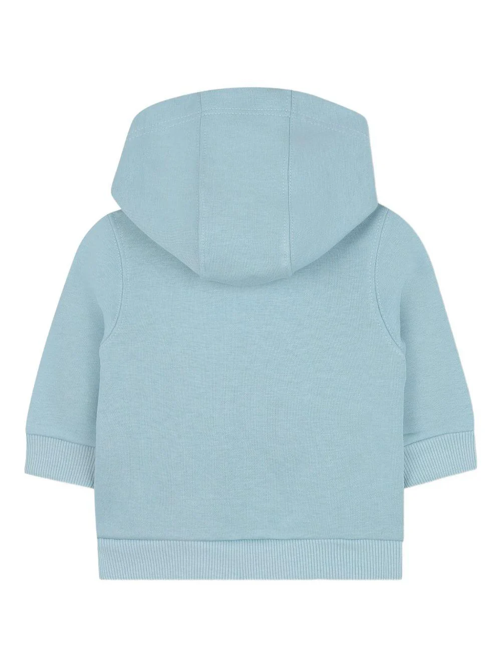 Felpa per neonato Givenchy Kids azzurra con tasche frontali - Image 2