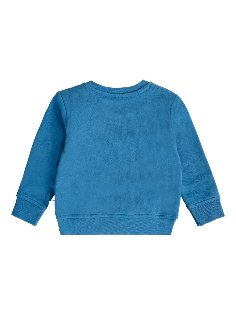 Felpa per neonato Stella McCartney Kids blu con stampa grafica sul davanti - Image 3