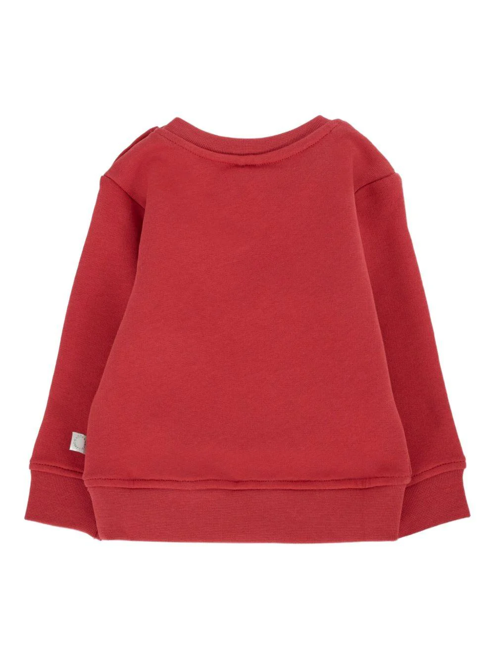 Felpa per neonato Stella McCartney Kids rosso con stampa mostro - Image 3