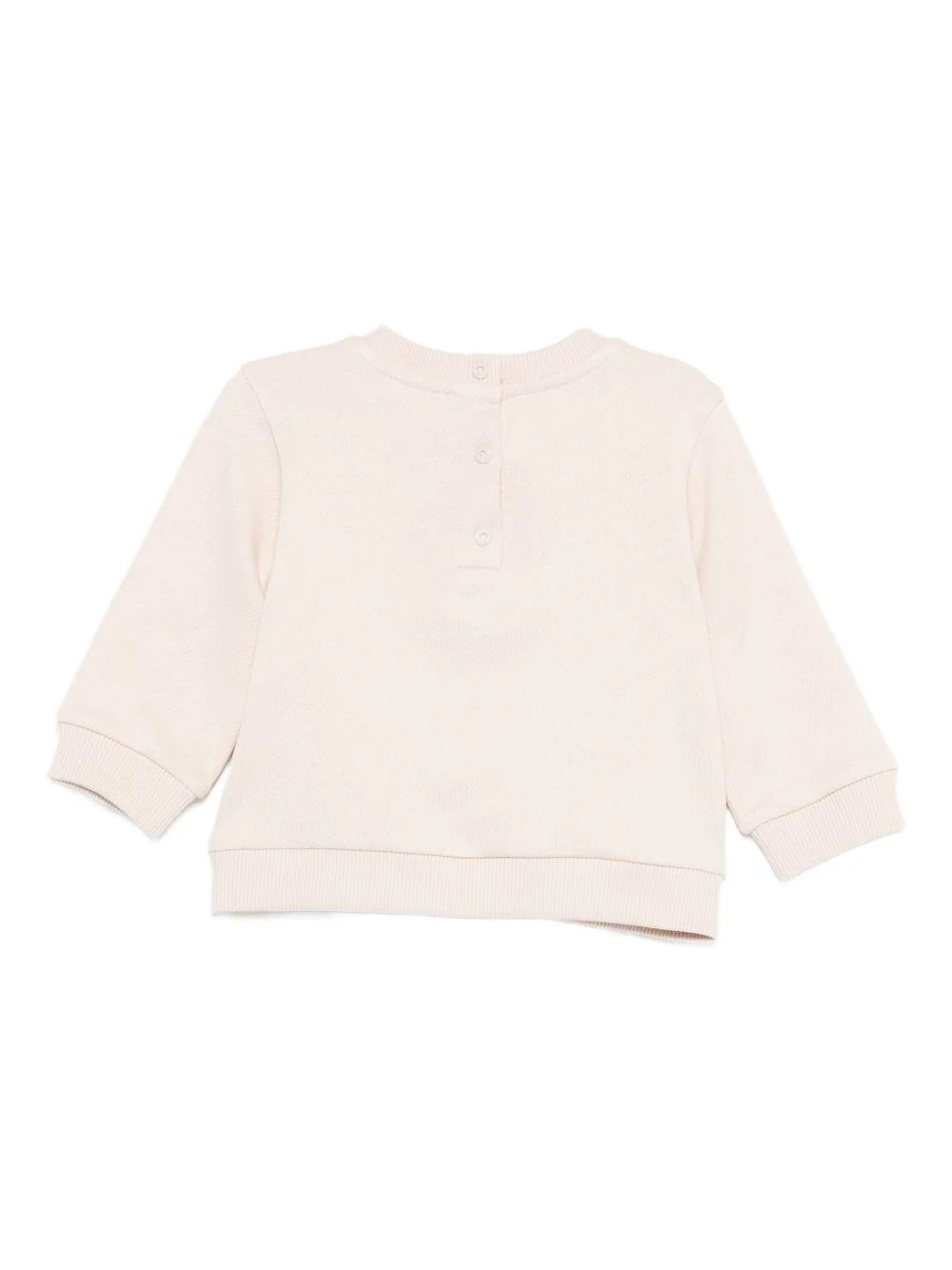 Felpe per neonati Fendi Kids beige con stampa grafica scoiattolo - Image 3