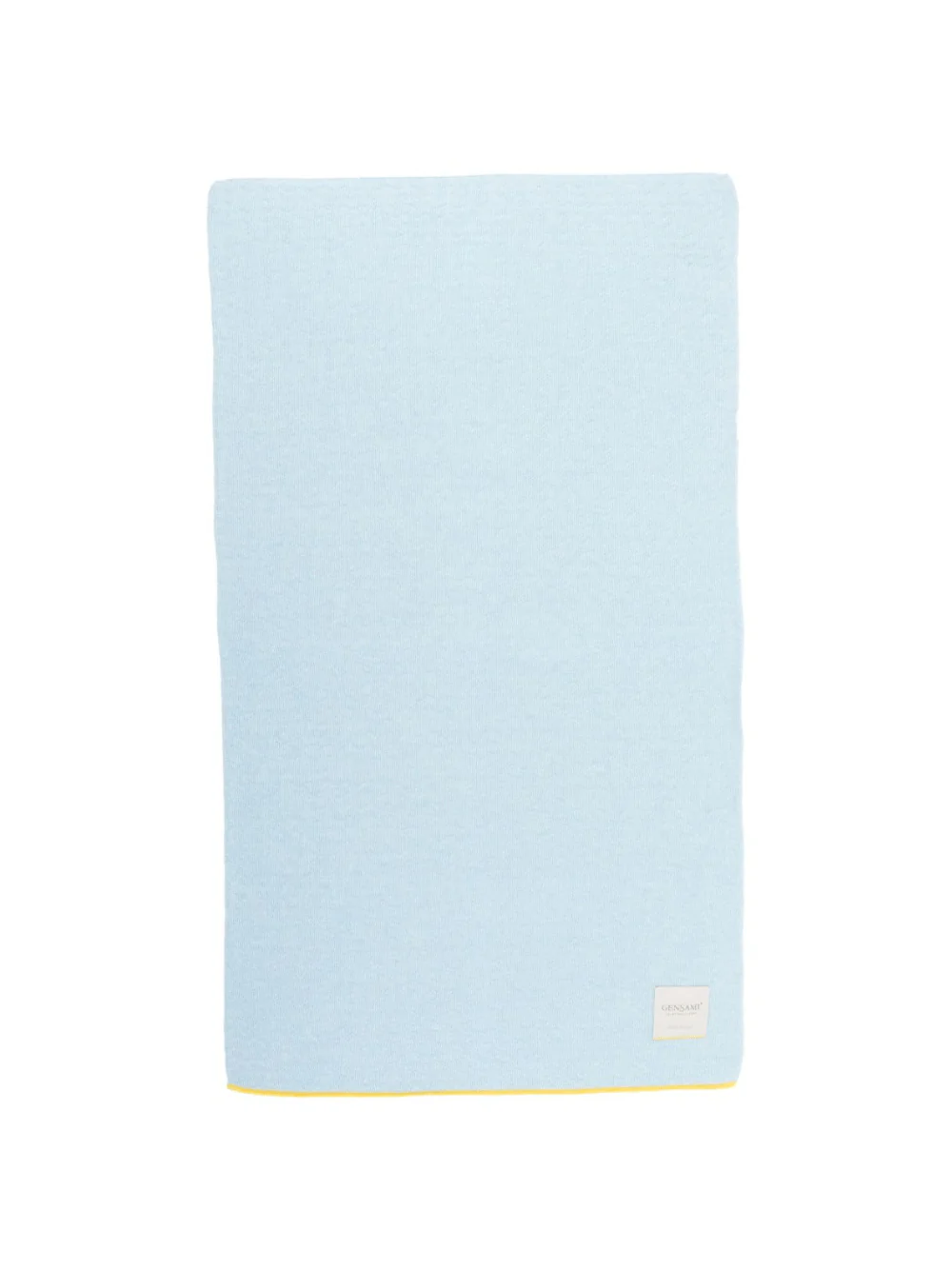 Coperta per neonato Gensami Kids azzurro con design intrecciato