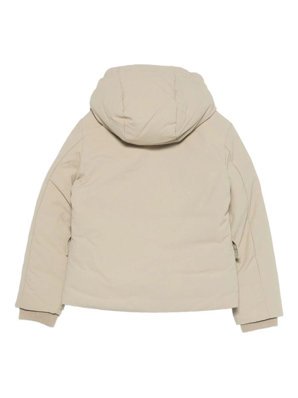 Giacca imbottita per bambino Save The Duck Kids beige con cappuccio - Image 2