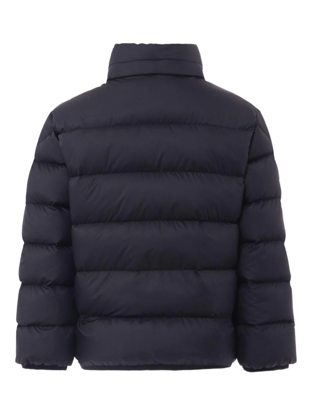 Giacca Joe per bambino Moncler Enfant nera trapuntata con bottoni automatici - Image 3