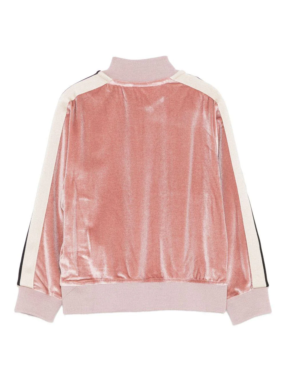 Giacca per bambina Palm Angels Kids rosa con righe - Image 2