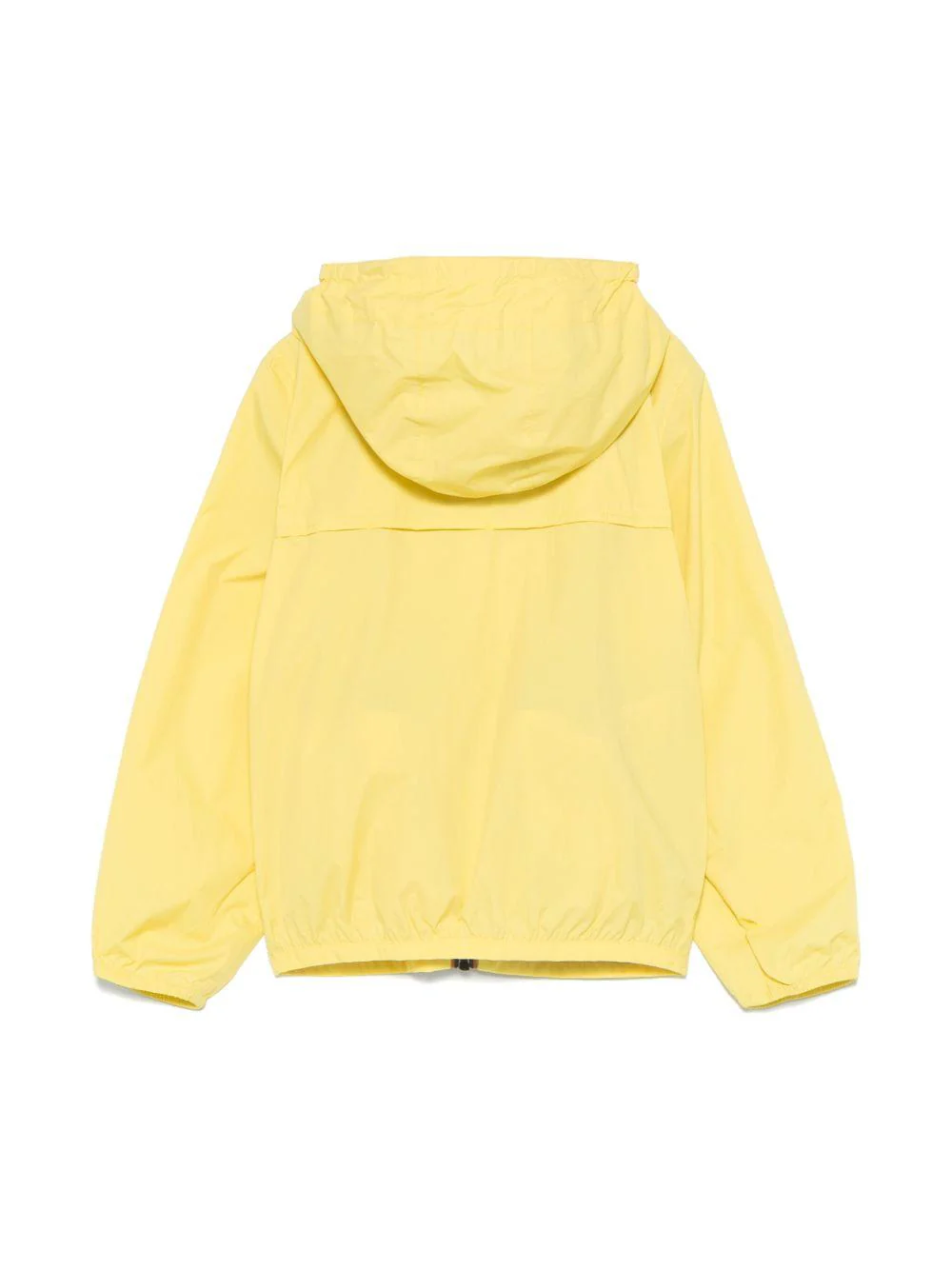 Giacca per bambini K-Way Kids Le Vrai giallo con due tasche laterali con cerniera - Image 2