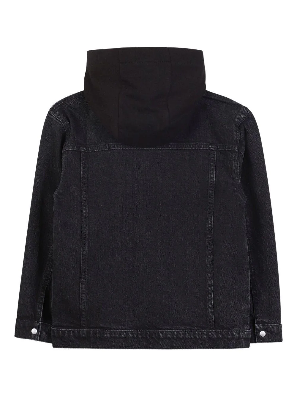 Giacca per bambino Hugo Kids denim con cappuccio - Image 2