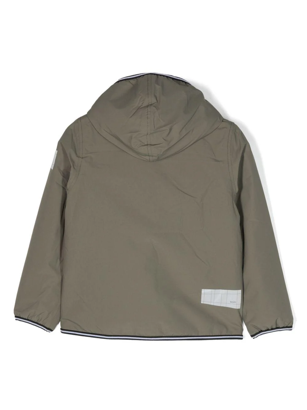 Giacca per bambino Molo verde oliva con cappuccio - Image 3