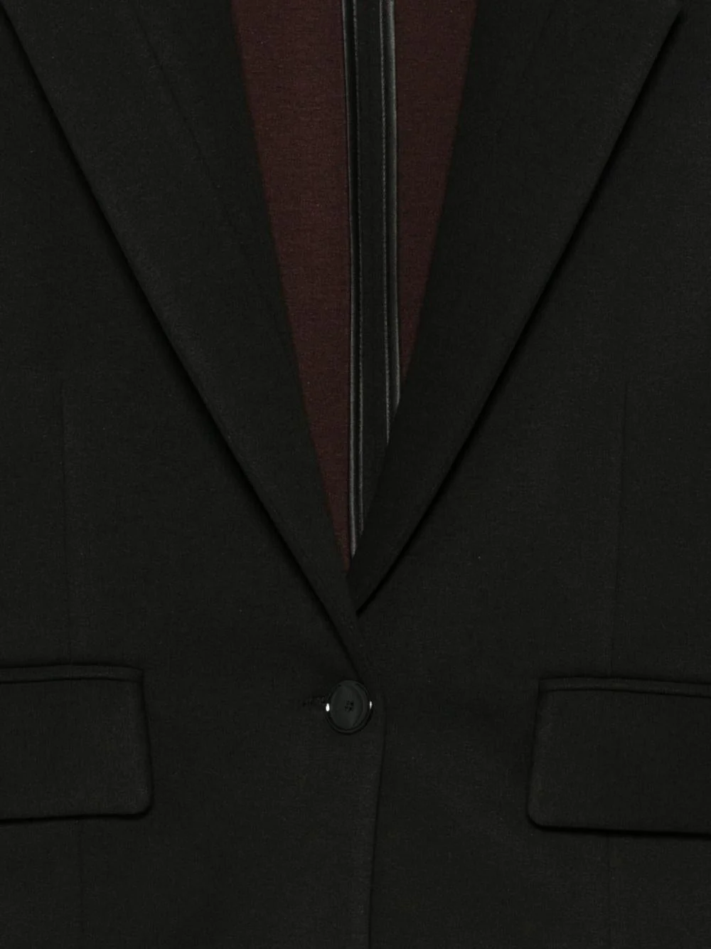 Giacca per donna Merci nera con revers classici - Image 2